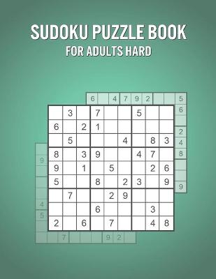 Book cover for Sudoku Puzzle Book For Adults Hard