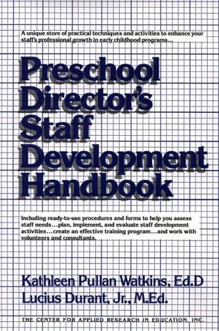 Cover of Preschool Director's Staff Development Handbook
