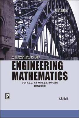 Book cover for A Textbook of Engineering Mathematics Sem II (M. D. U, K. U. , G. J. U, Haryana)