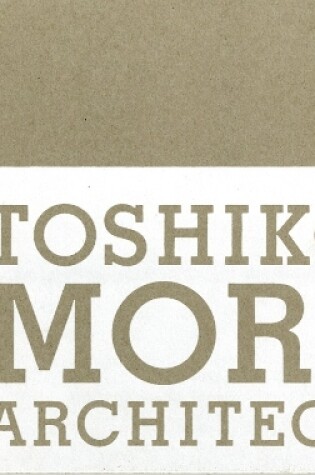 Cover of Toshiko Mori Architect