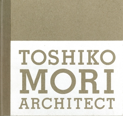 Book cover for Toshiko Mori Architect