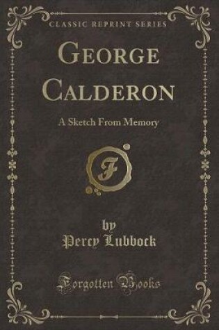 Cover of George Calderon