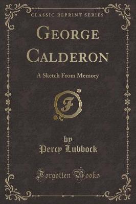 Book cover for George Calderon