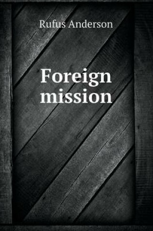 Cover of Foreign Mission