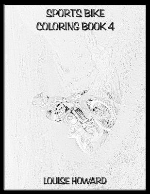Book cover for Sports Bike Coloring book 4