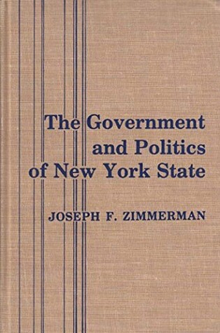 Cover of Government and Politics of New York State