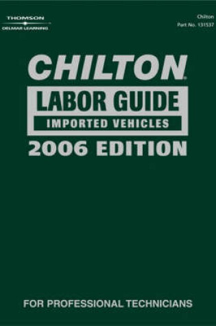 Cover of Chilton Labor Gd,06 Domestic/I