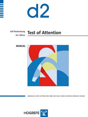 Book cover for The d2 Test of Attention