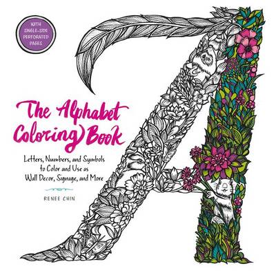 Book cover for The Alphabet Coloring Book