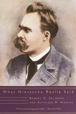 Cover of What Nietzsche Really Said