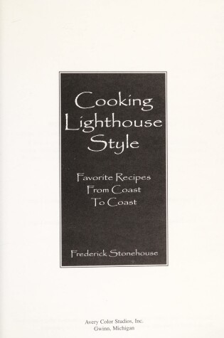 Cover of Cooking Lighthouse Style