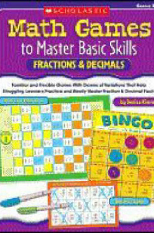 Cover of Math Games to Master Basic Skills