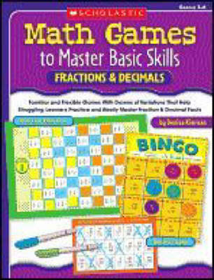 Book cover for Math Games to Master Basic Skills