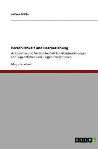 Cover of Persoenlichkeit und Paarbeziehung