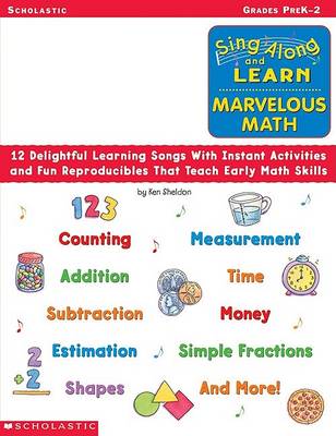 Book cover for Sing Along and Learn: Marvelous Math (Audio Tape)