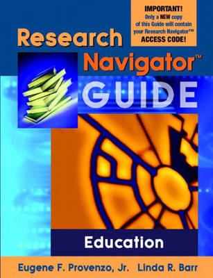 Book cover for Research Navigator Guide for Education (Valuepack item only)