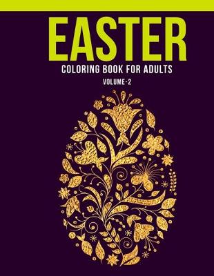 Book cover for Easter Coloring Book For Adults (Volume-2)