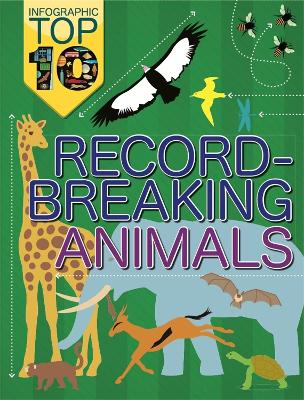 Book cover for Infographic: Top Ten: Record-Breaking Animals
