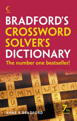 Book cover for Collins Bradford's Crossword Solver's Dictionary