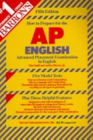 Cover of Barron's How to Prepare for the Advanced Placement Examination in AP English