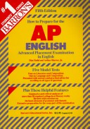 Book cover for Barron's How to Prepare for the Advanced Placement Examination in AP English