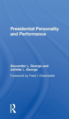 Book cover for Presidential Personality And Performance