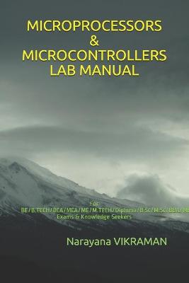 Book cover for Microprocessors & Microcontrollers Lab Manual