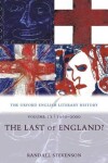 Book cover for Volume 12: 1960-2000: The Last of England?