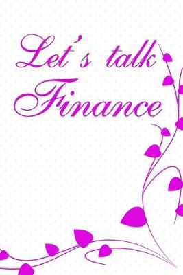 Book cover for Let's talk finance