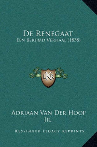 Cover of de Renegaat