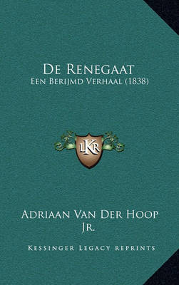 Book cover for de Renegaat