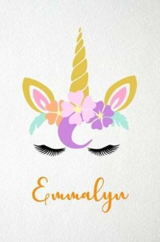 Cover of Emmalyn A5 Lined Notebook 110 Pages