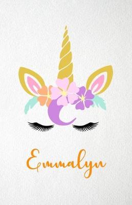 Book cover for Emmalyn A5 Lined Notebook 110 Pages