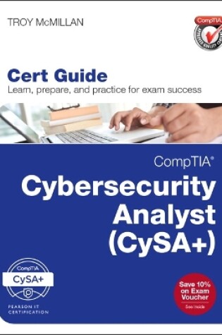 Cover of CompTIA Cybersecurity Analyst (CySA+) Cert Guide