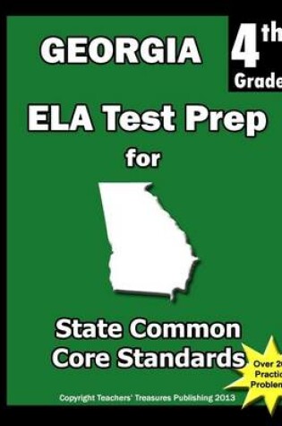 Cover of Georgia 4th Grade ELA Test Prep