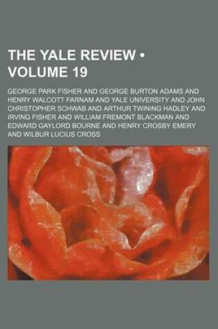 Cover of The Yale Review (Volume 19)