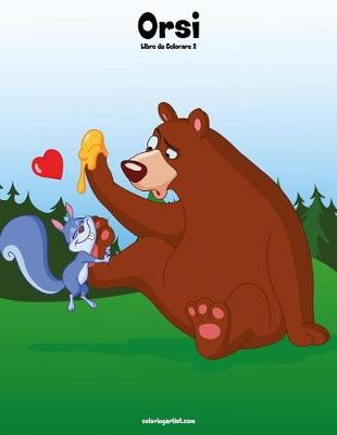 Book cover for Orsi Libro da Colorare 2