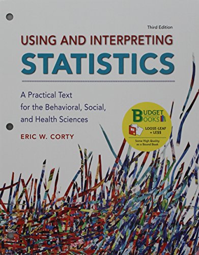 Book cover for Loose-Leaf Version for Using and Interpreting Statistics