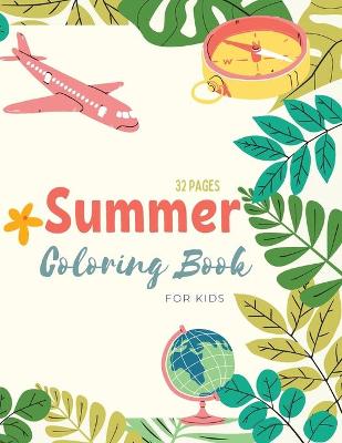 Book cover for Summer Coloring Book