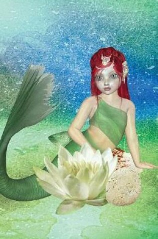 Cover of Mermaid Journal Notebook, Unruled & Unlined Paper