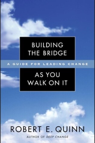 Cover of Building the Bridge As You Walk On It