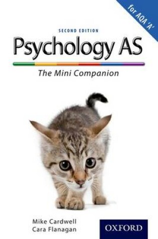 Cover of Complete Companions: AS Mini Companion for AQA A Psychology