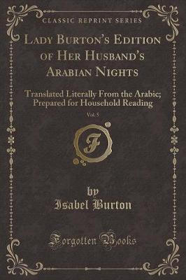 Book cover for Lady Burton's Edition of Her Husband's Arabian Nights, Vol. 5