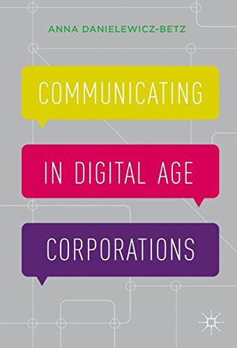 Book cover for Communicating in Digital Age Corporations