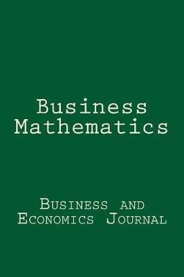 Book cover for Business Mathematics