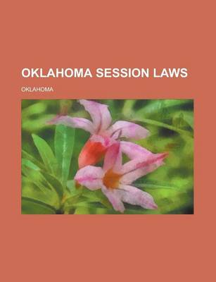 Book cover for Oklahoma Session Laws