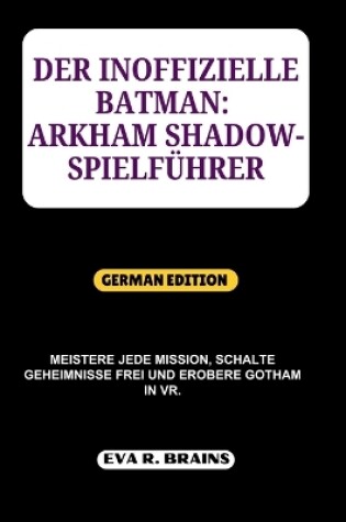 Cover of Der inoffizielle Batman