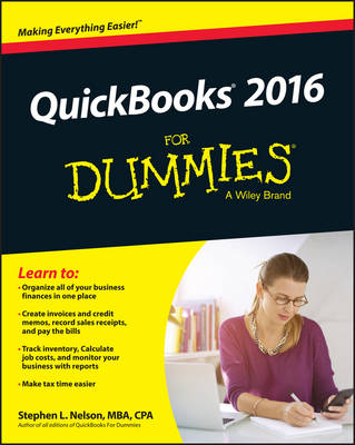 Book cover for QuickBooks 2016 For Dummies