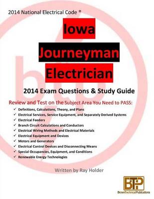 Book cover for Iowa 2014 Journeyman Electrician Study Guide