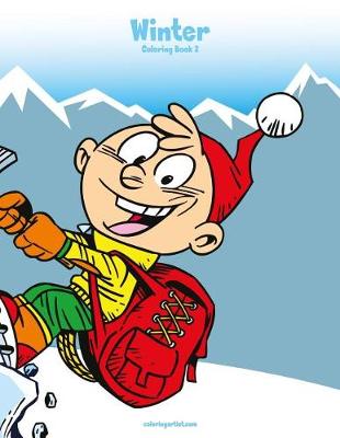 Cover of Winter Coloring Book 2